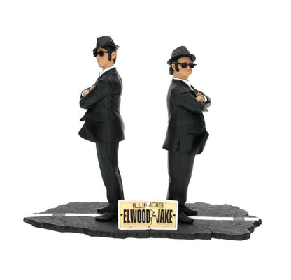 Blues Brothers Movie Icons Statuen Doppelpack Jake & Elwood 18 cm