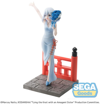 Tying the Knot with an Amagami Sister Luminasta PVC Statue Asahi Amagami 18 cm