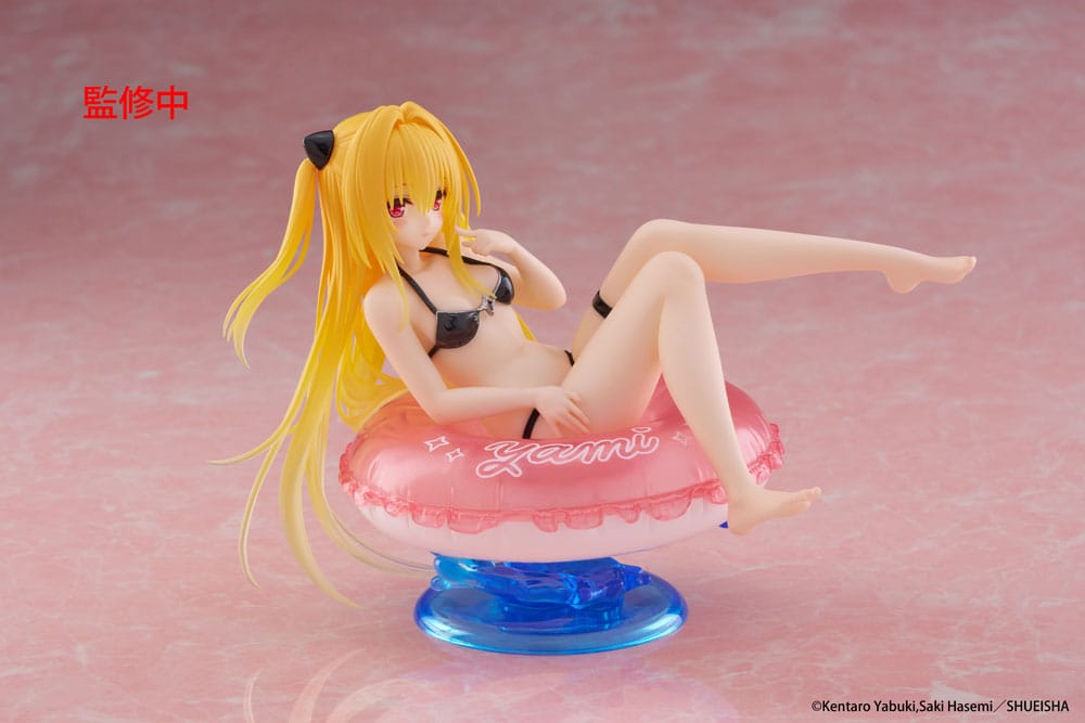 To Love-Ru Darkness Aqua Float Girls PVC Statue Golden Darkness 10 cm