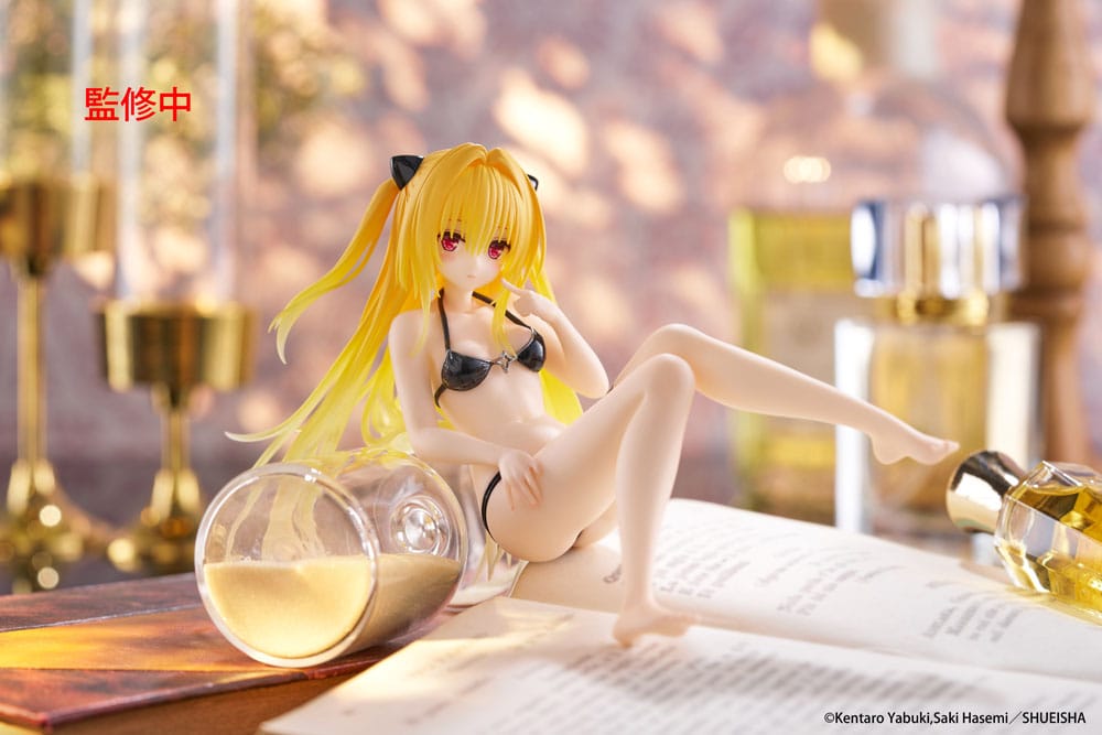 To Love-Ru Darkness Aqua Float Girls PVC Statue Golden Darkness 10 cm