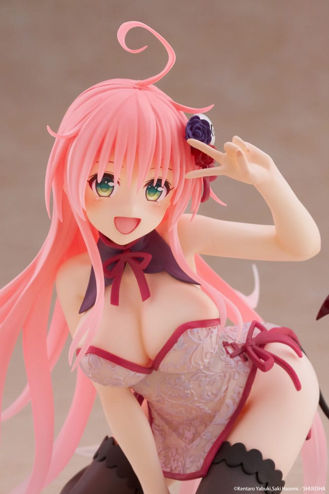 To Love-Ru Darkness PVC Statue Desktop Cute Figure Lala Chinese Dress Ver. 13 cm