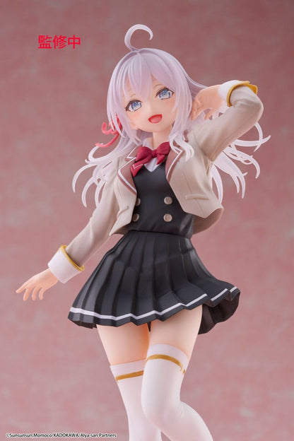 Alya Sometimes Hides Her Feelings in Russian Coreful PVC Statue Alya School Uniform Ver. 18 cm