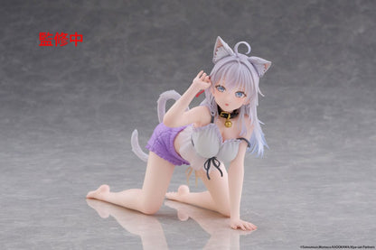 Alya Sometimes Hides Her Feelings in Russian PVC Statue Desktop Cute Figure Alya Cat Ear Roomwear Ver. 13 cm