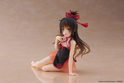 To Love-Ru Darkness PVC Statue Desktop Cute Figure Mikan Yuki Chinese Dress Ver. 13 cm