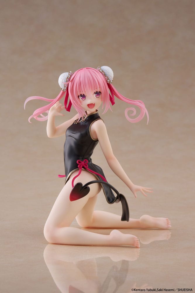 To Love-Ru PVC Statue Desktop Cute Figure Nana (China Dress Ver.) 13 cm