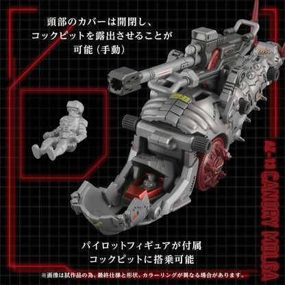 Zoids Plastic Model Kit 1/72 AZ-13 Canory Molga 19 cm