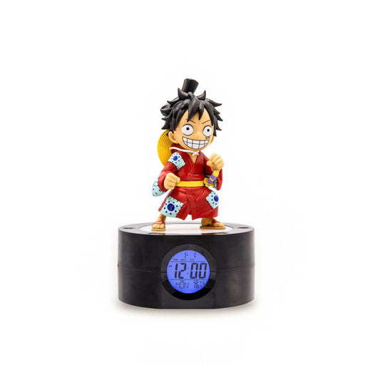 One Piece Wecker mit Leuchtfunktion Ruffy 18 cm