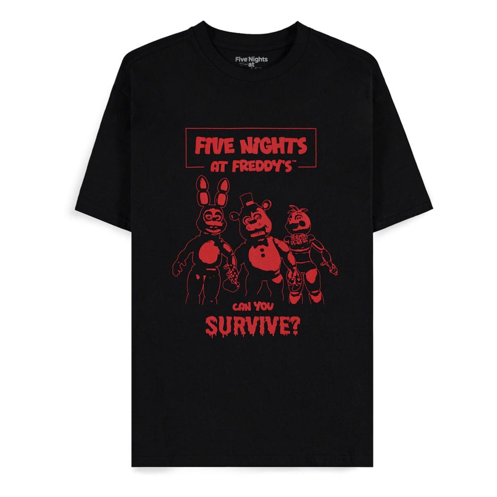 Five Nights at Freddy's T-Shirt Can You Survive  Größe XL