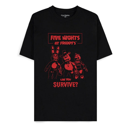 Five Nights at Freddy's T-Shirt Can You Survive  Größe XL