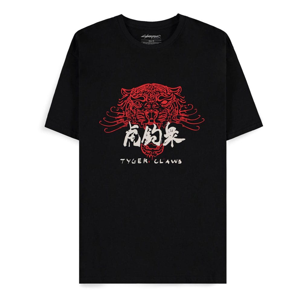 Cyberpunk 2077 T-Shirt Tiger Claws Größe L