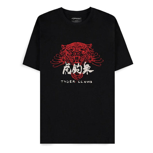 Cyberpunk 2077 T-Shirt Tiger Claws Größe S