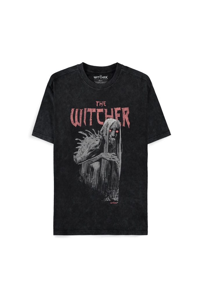 The Witcher Wild Hunt T-Shirt Dweller Washed   Größe M