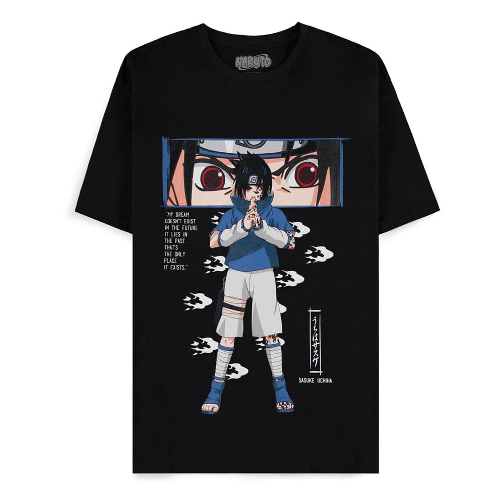 Naruto T-Shirt Sasuke Men's Größe L