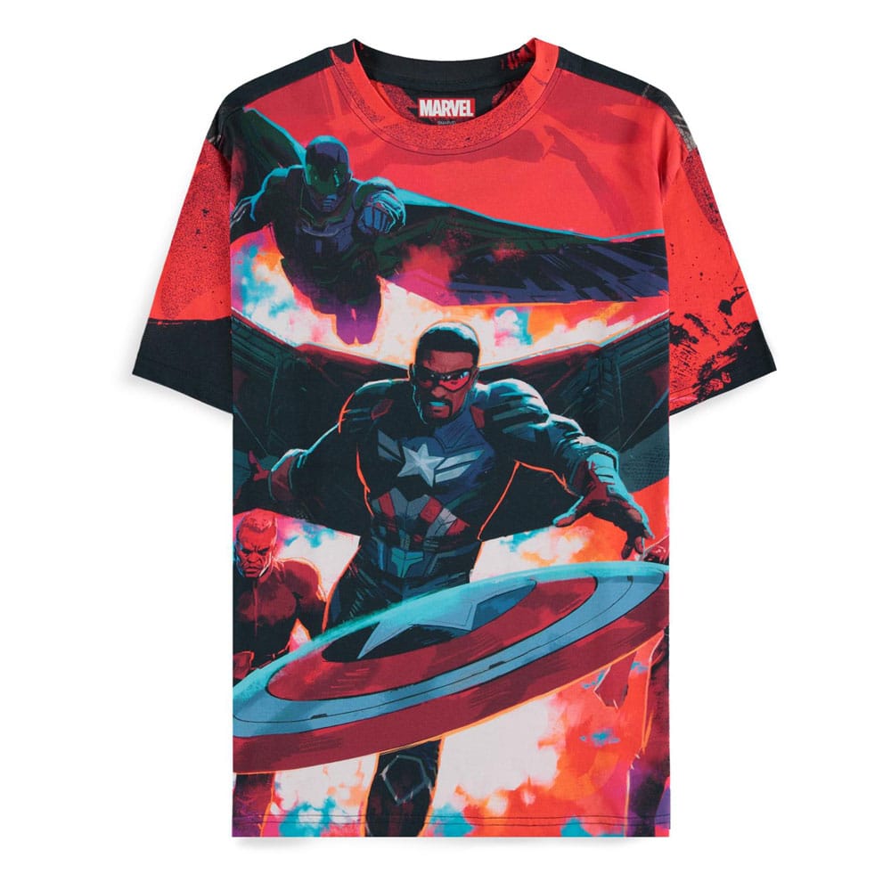 Captain America Brave New World T-Shirt Character  Größe M