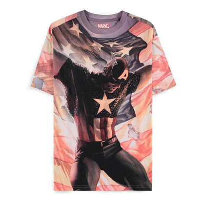 Captain America Brave New World T-Shirt Digital American Größe S