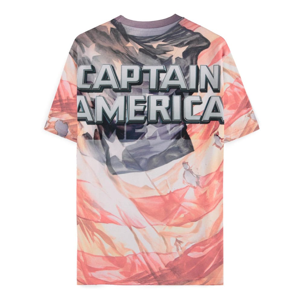 Captain America Brave New World T-Shirt Digital American Größe S