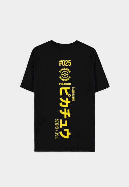 Pokemon T-Shirt Pikachu Outline Größe L