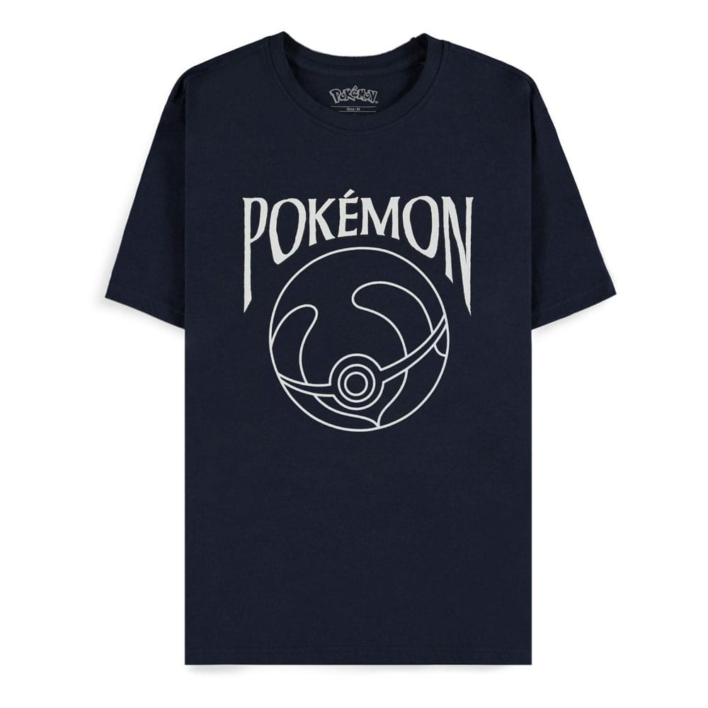 Pokémon T-Shirt Navy Heal Ball