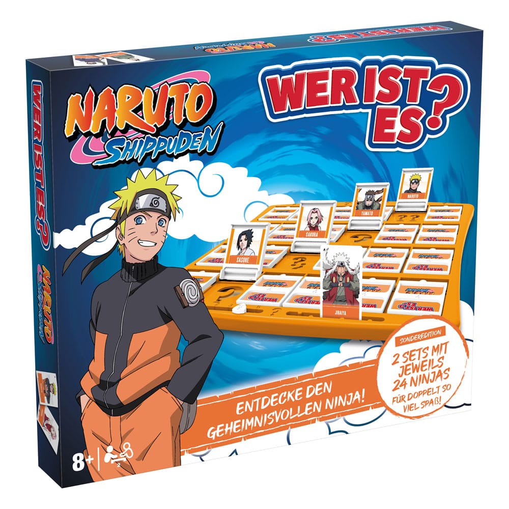 Naruto Brettspiel Wer ist es Berühmte Gebäude  *Deutsche Version*