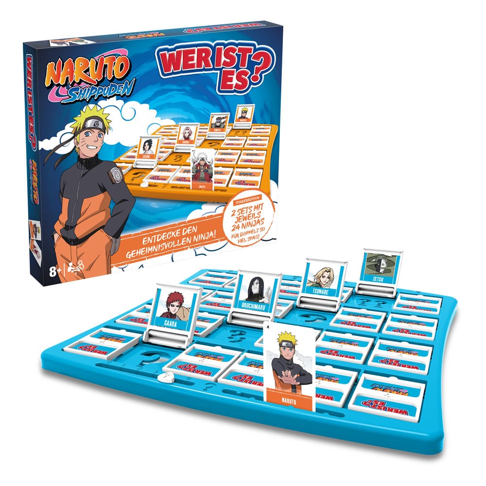 Naruto Brettspiel Wer ist es Berühmte Gebäude  *Deutsche Version*