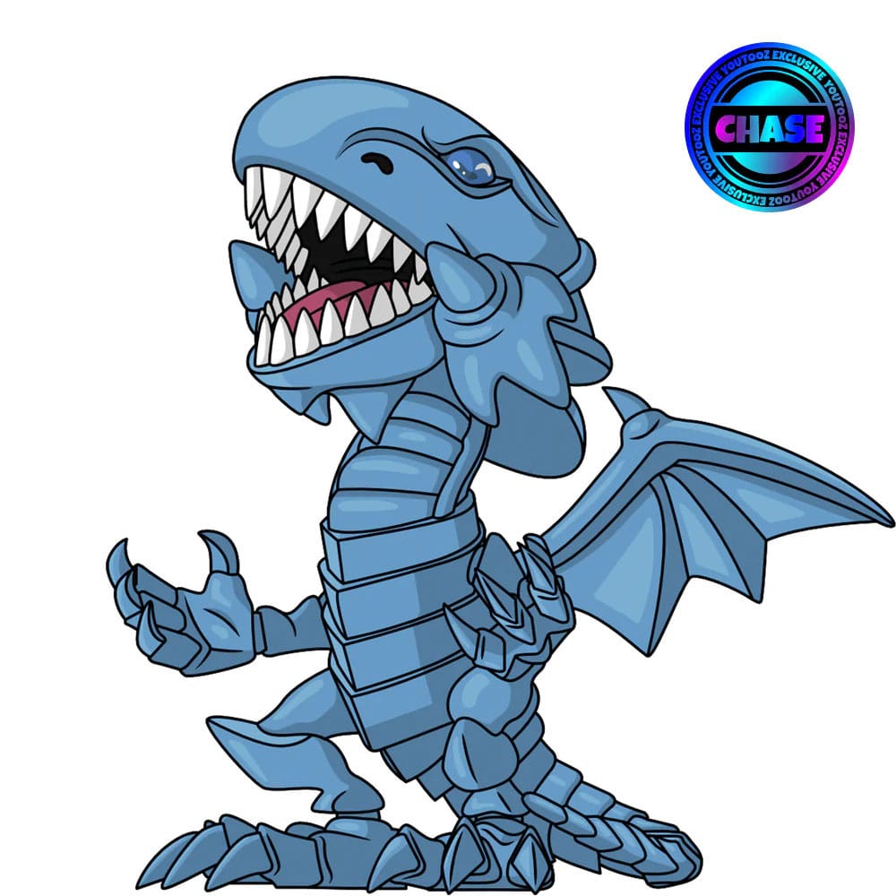 Yu-Gi-Oh! Vinyl Figur Blue Eyes White Dragon 10 cm