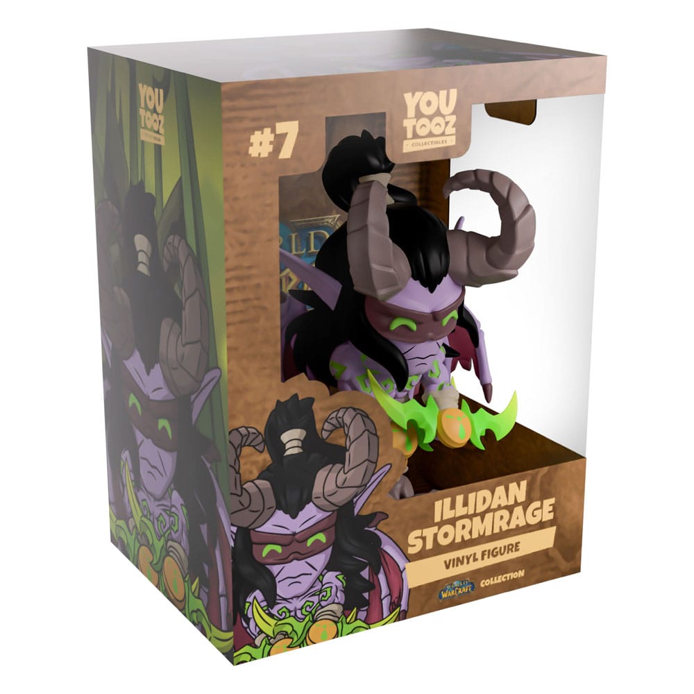 World of Warcraft Vinyl Figur Illidan Stormrage 13 cm