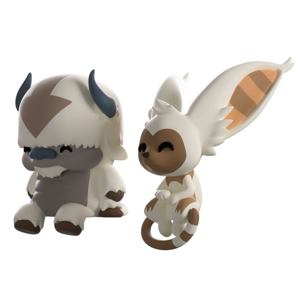 Avatar: The Last Airbender Vinyl Figuren Appa and Momo Monitor Buddiez 5 cm